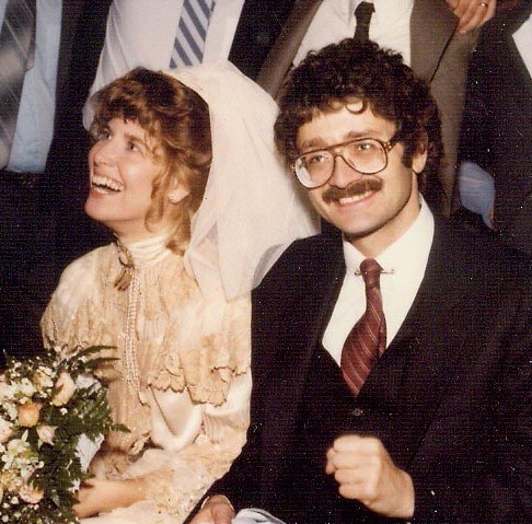cropped at our wedding reception 1-27-85